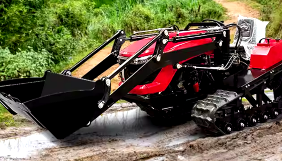 35 HP yüksek şase yeni nesil paletli traktör