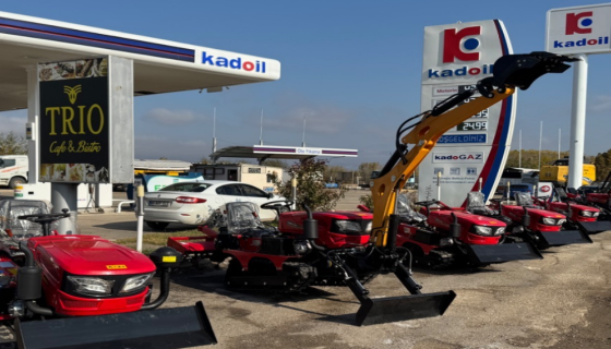 60 HP yükleyicili yeni nesil kabinli traktör