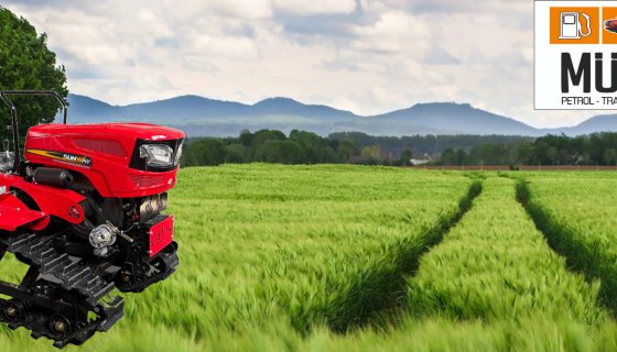 35 HP yükleyicili yeni nesil paletli traktör